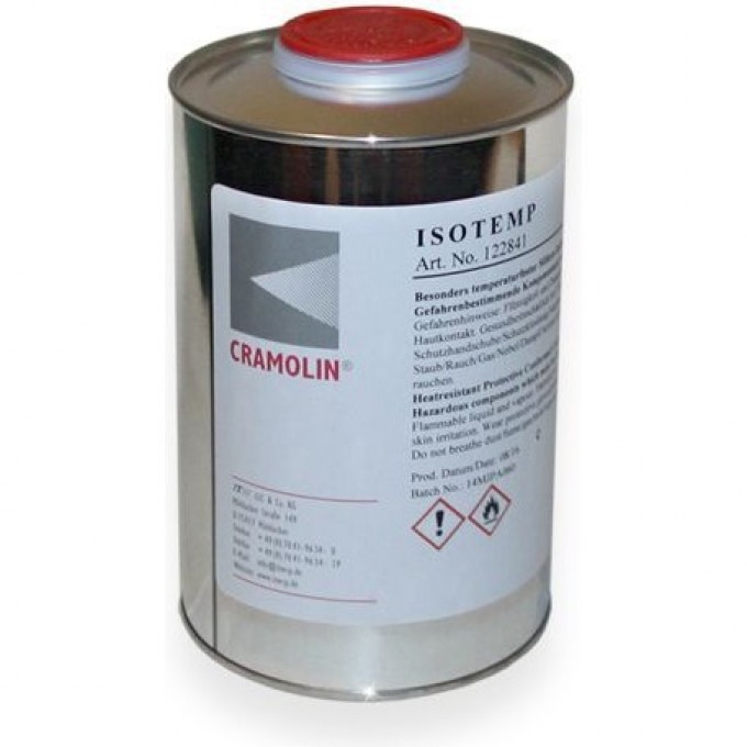 Термостойкий лак для печатных плат CRAMOLIN Isotemp 1 л 50M000022
