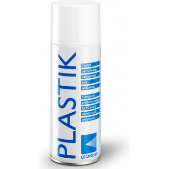 Акриловое защитное покрытие CRAMOLIN Plastik для печатных плат, прозрачное, 400 мл 50M000032