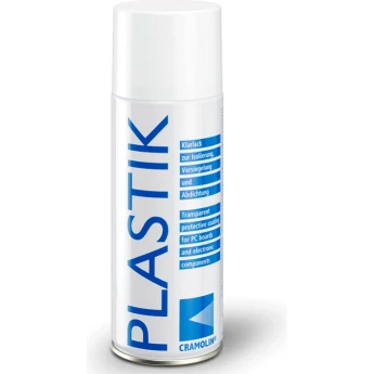 Акриловое защитное покрытие CRAMOLIN Plastik для печатных плат, прозрачное, 400 мл 50M000032
