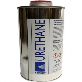 Лак полиуретановый для печатных плат CRAMOLIN Urethane-Clear 1 л 50M000046